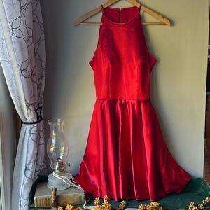 Sherri Hill red dress size 4